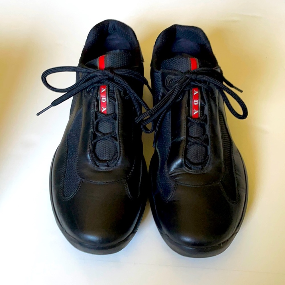 Parade PS0906 Men’s black leather sneaker